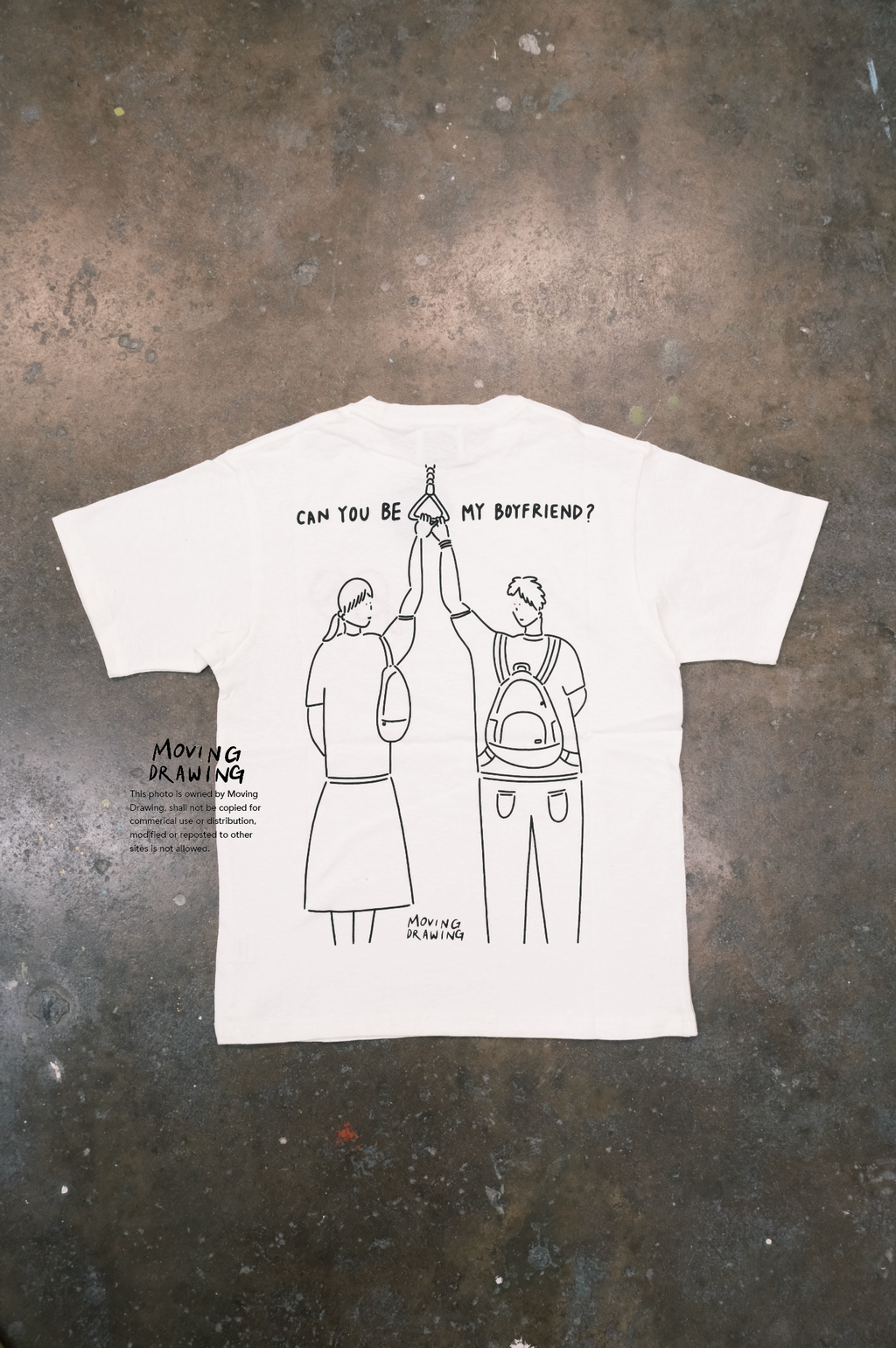 "Can you be my boyfriend?" Tee