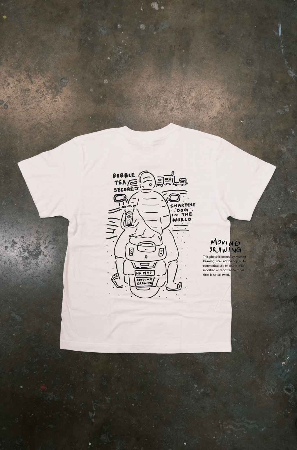Bubble Milk tea Dog Tee