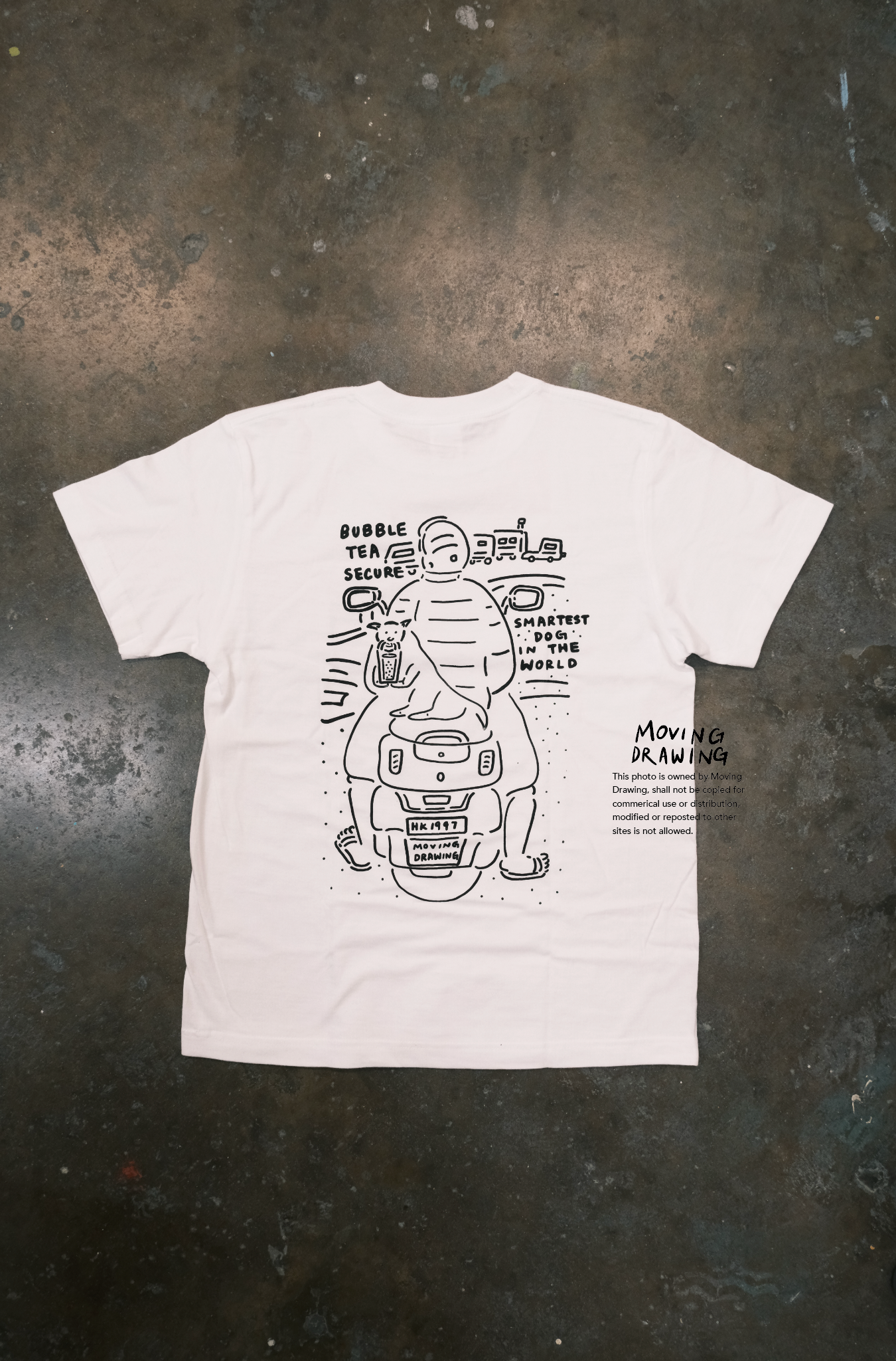 Bubble Milk tea Dog Tee