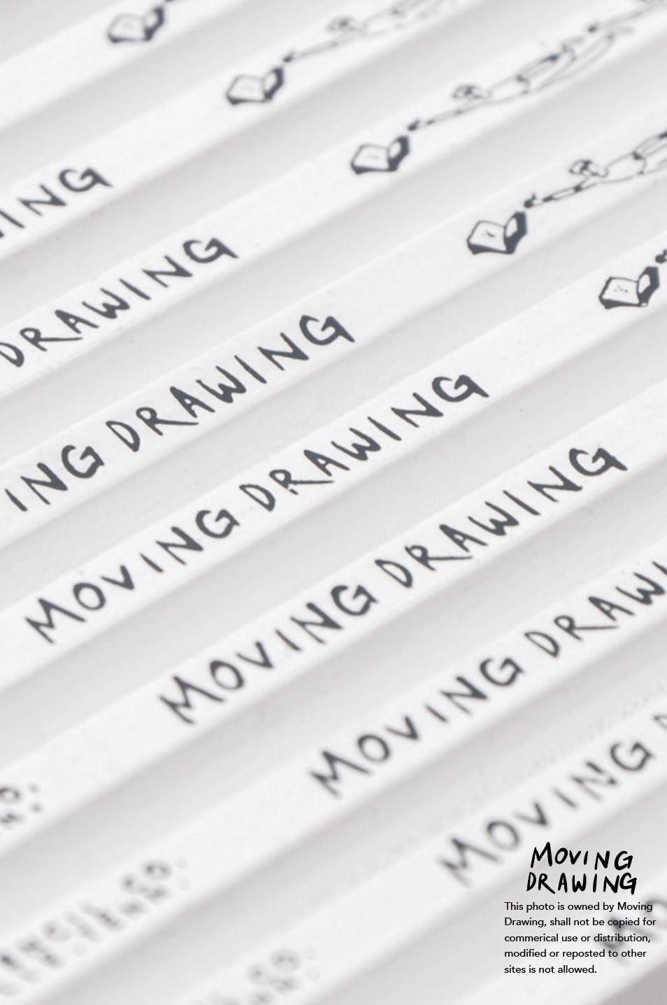 月下文具房 x MOVING DRAWING / GIVE ME FIVE PENCILS SET